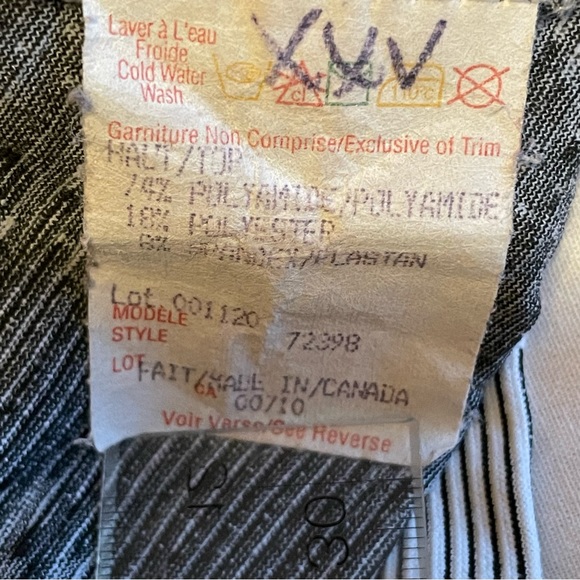 Joseph Ribkoff Full Zip Blazer Jacket Black and White 3/4 Sleeve Size 10 - Picture 9 of 15